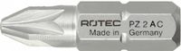 Rotec PRO Insertbit PZ 1 L=25mm C 6,3 RVS - 10 stuks - 8031001