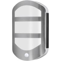 LEDVANCE Endura Style Plate Sensor 4058075477872 LED-buitenlamp met bewegingsmelder (wand) LED 12.50 W Staal