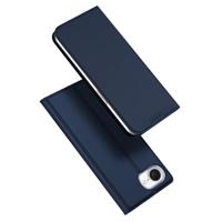 Dux Ducis iPhone 16e hoesje - Slim bookcase - Blauw