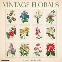 Vintage Bloemen Kalender 2026