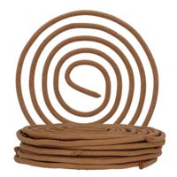 Citronella spiralen - 20x stuks - citroengeur - navulspiralen voor spiraalbranders
