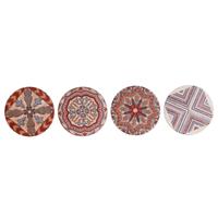 Onderzetters DKD Home Decor 10,8 x 10,8 x 0,7 cm