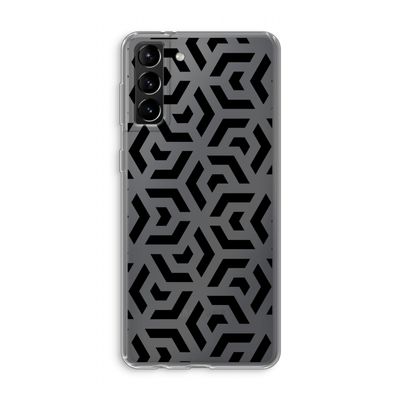 Crazy pattern: Samsung Galaxy S21 Plus Transparant Hoesje