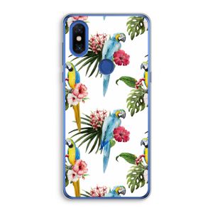 Kleurrijke papegaaien: Xiaomi Mi Mix 3 Transparant Hoesje