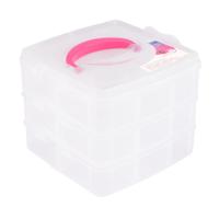 Vaessen Creative • stapelbare opbergbox met 18 vakken