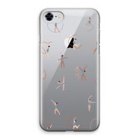 Dancing #3: iPhone 8 Transparant Hoesje