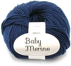 Drops Baby Merino Uni Colour 013 Marineblauw