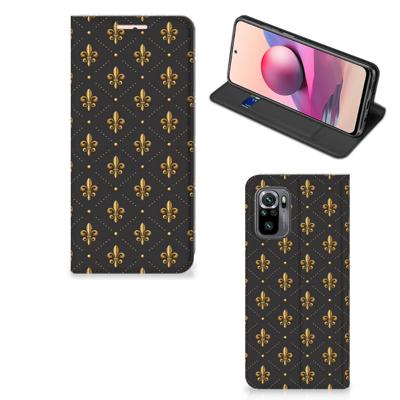 Xiaomi Redmi Note 10 4G | 10S | Poco M5s | Hoesje met Magneet | Franse Lelie