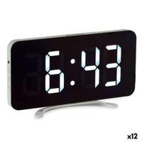 Digitale Tafelklok Gift Decor BSMXHX-8201-2 BSMXHX-8201-2 Wit (12 Stuks)