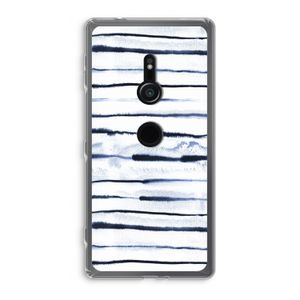 Ink Stripes: Sony Xperia XZ2 Transparant Hoesje