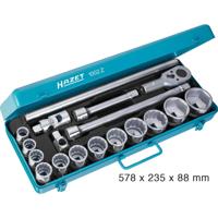 Hazet 1002Z Dopsleutelset Metrisch 3/4 (20 mm) 18-delig