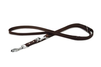 Beeztees Beeztees Hondenriem Leer Bruin 200x18cm