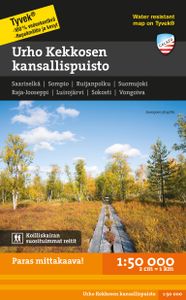 Wandelkaart Fjällkartor 1:50.000 Urho Kekkosen kansallispuisto | Finland | Calazo