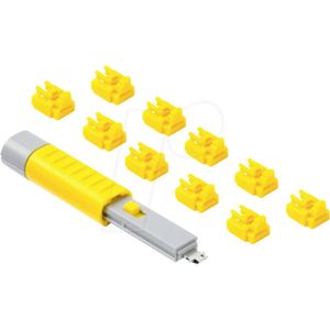 Smartkeeper NL03PKYL RJ45 LAN-poortslot Set van 10 stuks Geel Incl. 1 sleutel