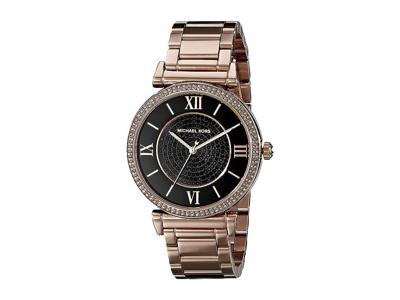 Michael Kors Dames MK3356 Rosegouden roestvrijstalen quartzhorloge