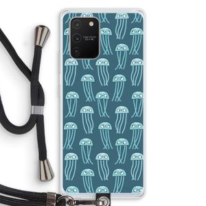 Kwallie: Samsung Galaxy S10 Lite Transparant Hoesje met koord