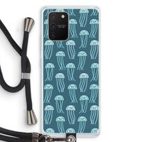 Kwallie: Samsung Galaxy S10 Lite Transparant Hoesje met koord