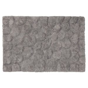 Badmat Sealskin Pebbles Katoen 90x60 cm Grijs