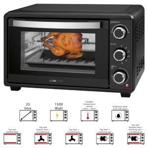 Clatronic MBG 3727 Mini-oven Heteluchtfunctie 25 l