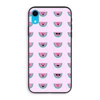Smiley watermeloenprint: iPhone XR Biologisch afbreekbaar hoesje