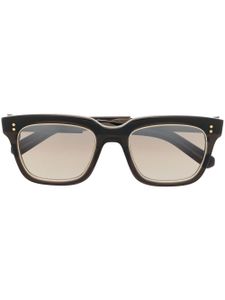 Garrett Leight lunettes de soleil à monture rectangulaire - Noir