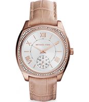 Horlogeband Michael Kors MK2388 Leder Beige 20mm - thumbnail