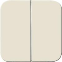 Busch-Jaeger 2-voudige schakelwip Busch-Duro 2000 SI crèmewit 2505-212