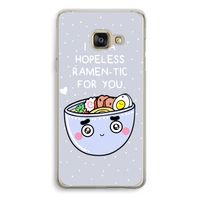 I'm A Hopeless Ramen-Tic For You: Samsung Galaxy A3 (2016) Transparant Hoesje