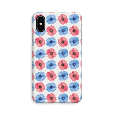 Klaproosjes: iPhone X Volledig Geprint Hoesje