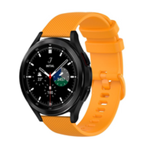 Sportband met motief - Oranje - Samsung Galaxy Watch 4 Classic - 42mm & 46mm