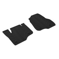 Rubbermatten passend voor Ford F-250 2017-2022 & 2022- (T-Design 2-delig + montageclips) GLU001