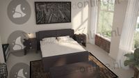 Elektrische boxspring 180 x 220 cm- stofkleur 1918