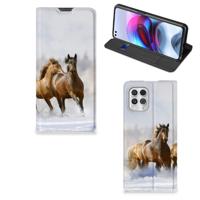 Motorola Moto G100 | Hoesje maken | Paarden