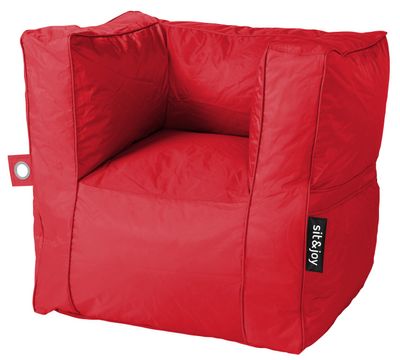Zitzak stoel 'Grandio' Red - Rood - Weerbestendig - Sit&Joy
