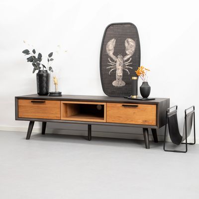 Tower Living Tv-meubel 'Bresso' Eiken, 152 cm