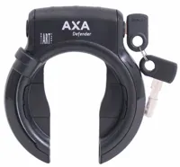 Ringslot Axa Defender - Glanzend Zwart + Bosch 2 Tube Cilinder