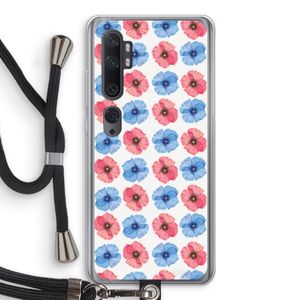 Klaproosjes: Xiaomi Mi Note 10 Pro Transparant Hoesje met koord