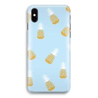 Ananasjes: iPhone Xs Volledig Geprint Hoesje Ananasjes: iPhone Xs Volledig Geprint Hoesje
