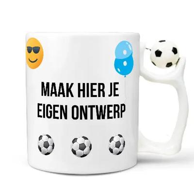 'Ontwerp je eigen voetbal mok' kopen? | FOR YOU GIFTS 'Ontwerp je eigen voetbal mok' kopen? | FOR YOU GIFTS