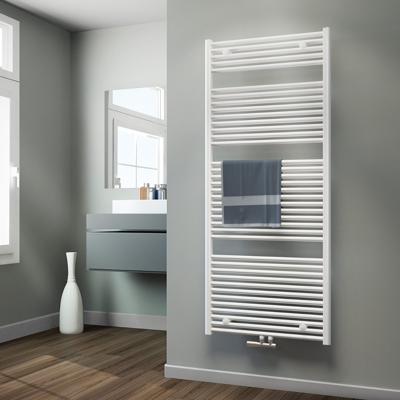 Handdoekradiator HSK Line | 75x177.5 cm | CV en/of electrische werking | Wit