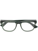 Gucci Eyewear lunettes de vue à monture rectangulaire - Vert