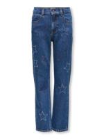 Kids ONLY winter jeansbroek meisjes - blauw - KogCarly - straight fit