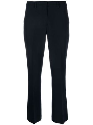 Seventy pantalon évasé à coupe courte - Bleu
