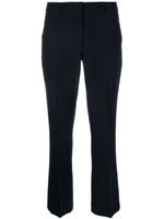 Seventy pantalon évasé à coupe courte - Bleu