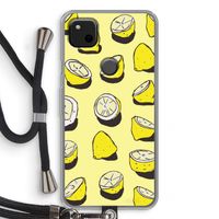 When Life Gives You Lemons...: Pixel 4a Transparant Hoesje met koord