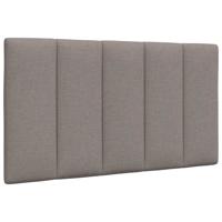 Hoofdbordkussen "Hanko" 80 cm stof taupe