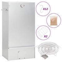 VidaXL Bbq-rookoven met koude rookgenerator gegalvaniseerd staal