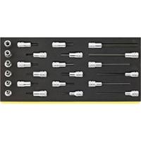 Stahlwille TCS 49/1049/2049/45TX/49TX 96838772 Dopsleutelset Stahlwille TCS 49/1049/2049/45TX/49TX 96838772 Dopsleutelset