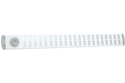 BL SCHUIFROOSTER 650X65MM WIT