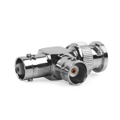 BNC Male + 2 x BNC vrouwelijke connector coaxiale adapter